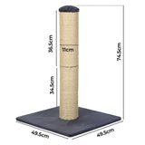 Pawz Cat Scratcher Scratching Post - Front View