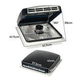 Manan Caravan Roof Vent 12V Hatch Air-2006733248465604610