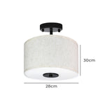 Emitto Ceiling Pendant Light 28cm Led - Front View