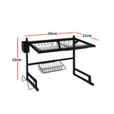 TOQUE Dish Drying Rack Over Sink Steel 65 CM-2018816797263925250