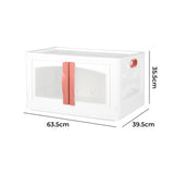 Plastic Storage Containers Stackable Red-2006733027073462274