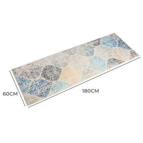 Marlow Floor Rug Hallway Runner Washable 180X60cm-2018816760328884226