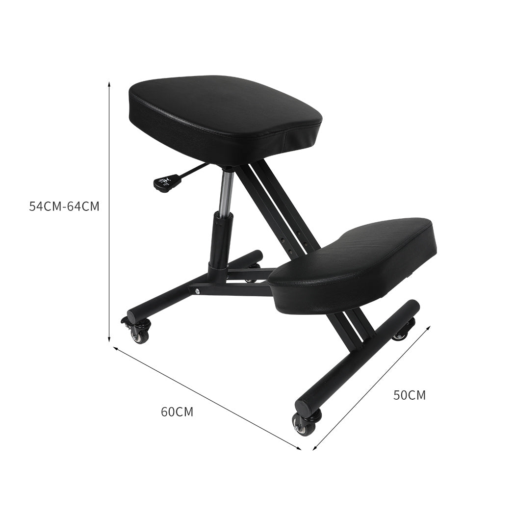 Levede Kneeling Chair Computer Ergonomic Black-2006733285706829826
