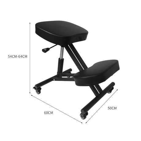 Levede Kneeling Chair Computer Ergonomic Black-2006733285706829826