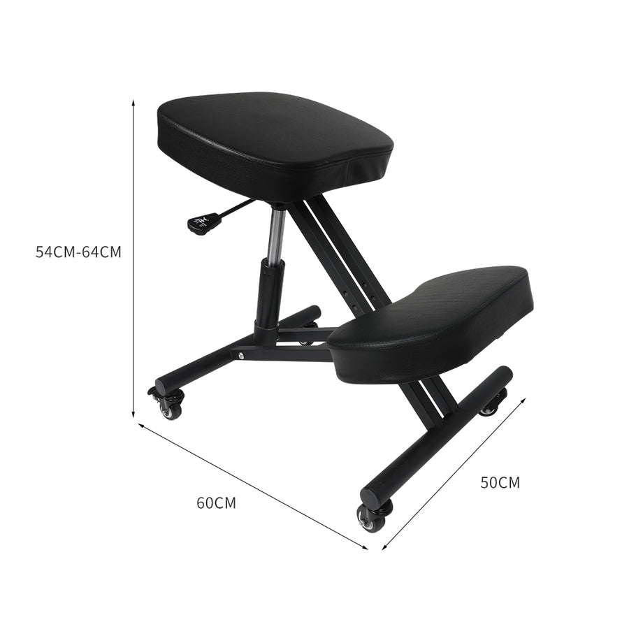 Levede Kneeling Chair Computer Ergonomic Black-2006733285706829826