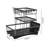 Toque Dish Drying Rack Plate Drainer Cup Holder-2006732713196916738