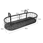 Levede Plant Stand Outdoor Indoor Home Black Oval-2018816694297956354