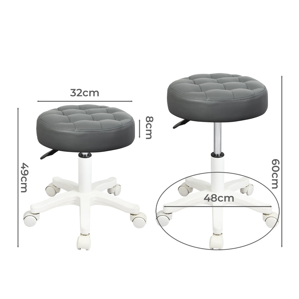 Levede Rolling  Bar Stool-1954802407833735170