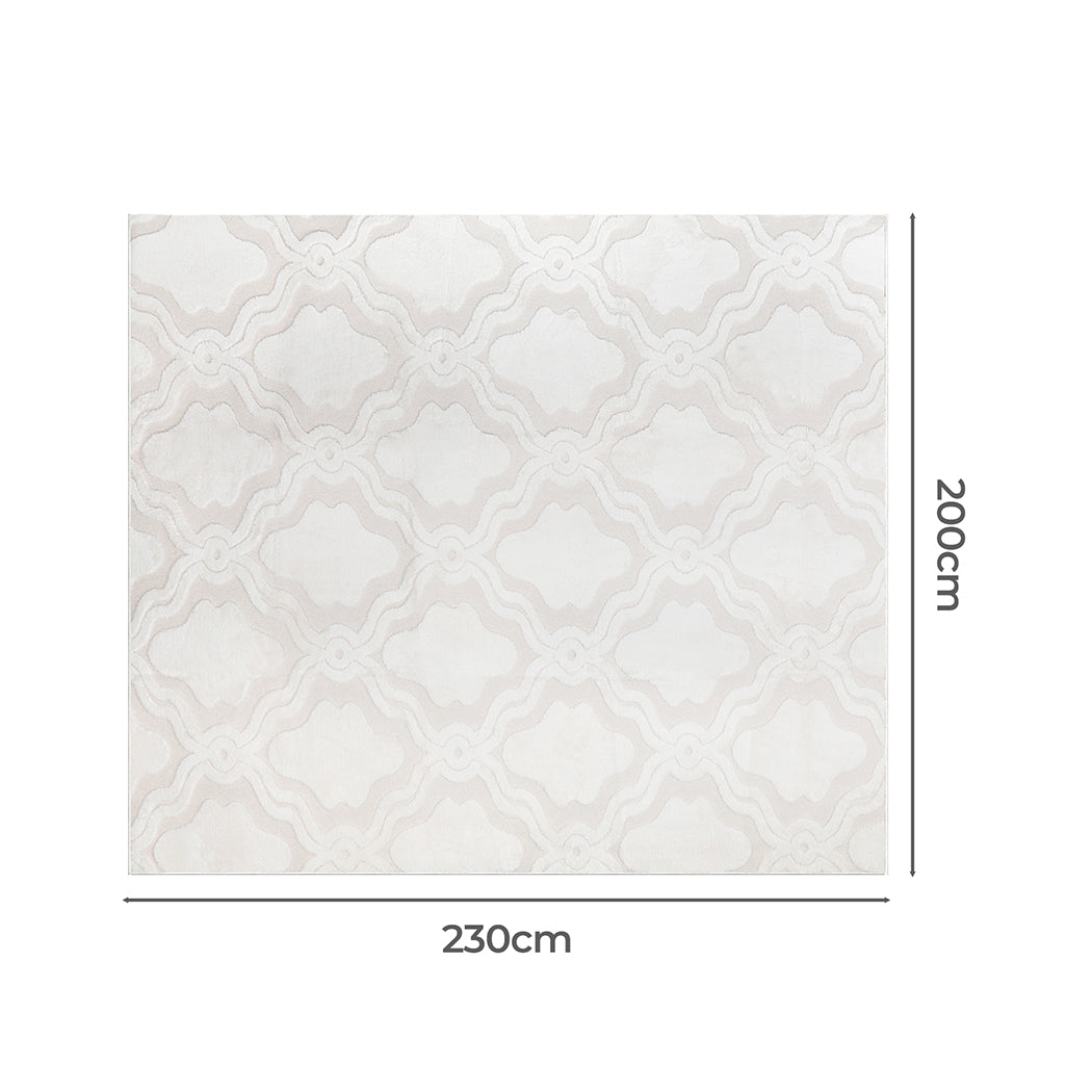 Marlow Floor Rugs Soft Shaggy 10mm Pile 200x230-2018816815475593218