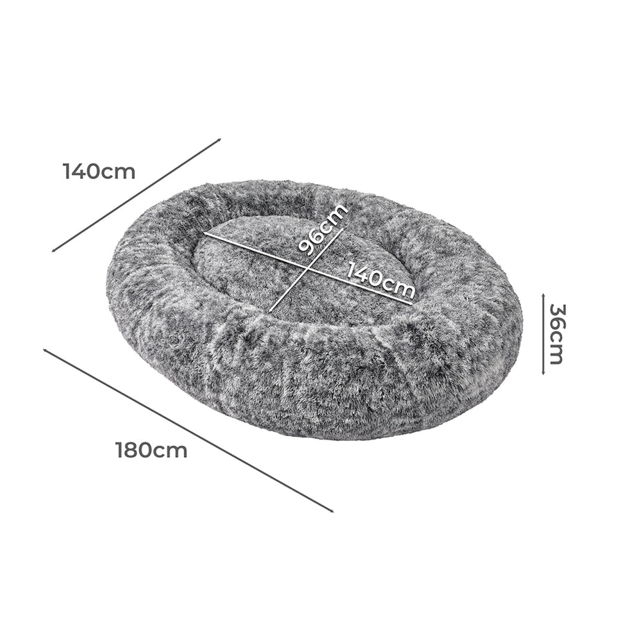 TheNapBed Memory Foam Pet Bed Grey Charcoal-2018816914138206210