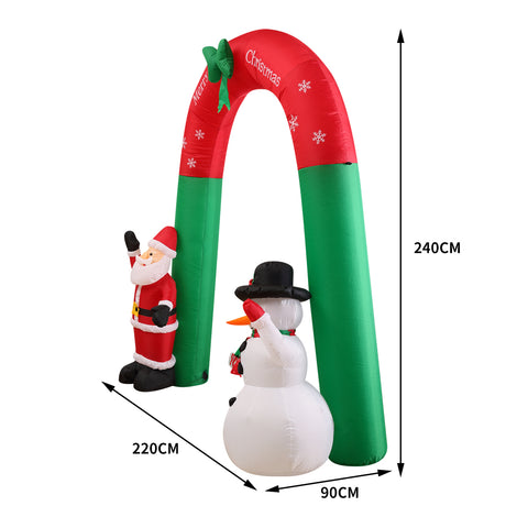 Santaco Inflatable Christmas Outdoor-2018816824916971522
