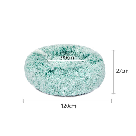 PaWz Pet Beds Dog Cat Soft Warm Kennel XXL Teal XX-Large-2018816832890343426