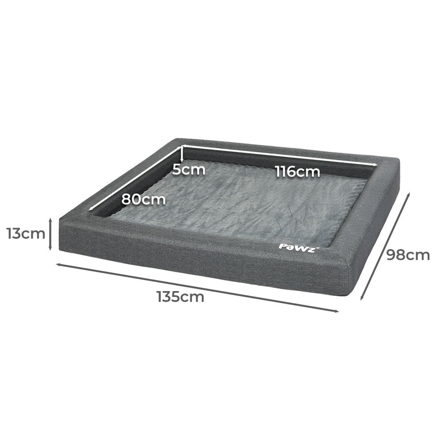 PaWz Memory Foam Pet Bed Calming Dog XXL XX-Large-2018816818298359810