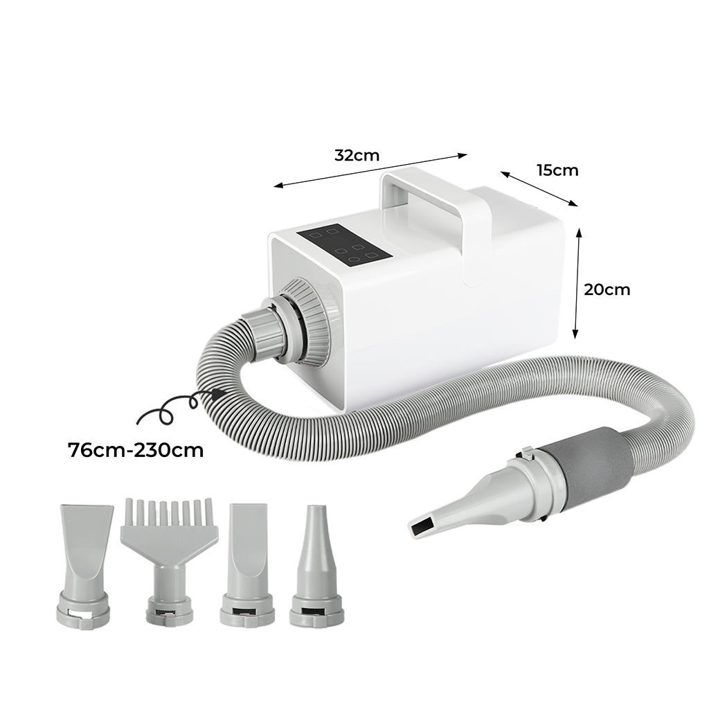 PaWz Pet Hair Dryer Dog Cat Led Grooming-1954802534208114690