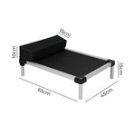 PaWz Pet Trampoline Aluminium Frame M Black Medium-2018816804138389506