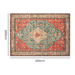 Marlow Floor Rug Vintage Polyester Washable Area Rugs-2011971111285297154
