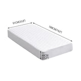 DreamZ Fully Fitted Waterproof Microfiber Single - Front View