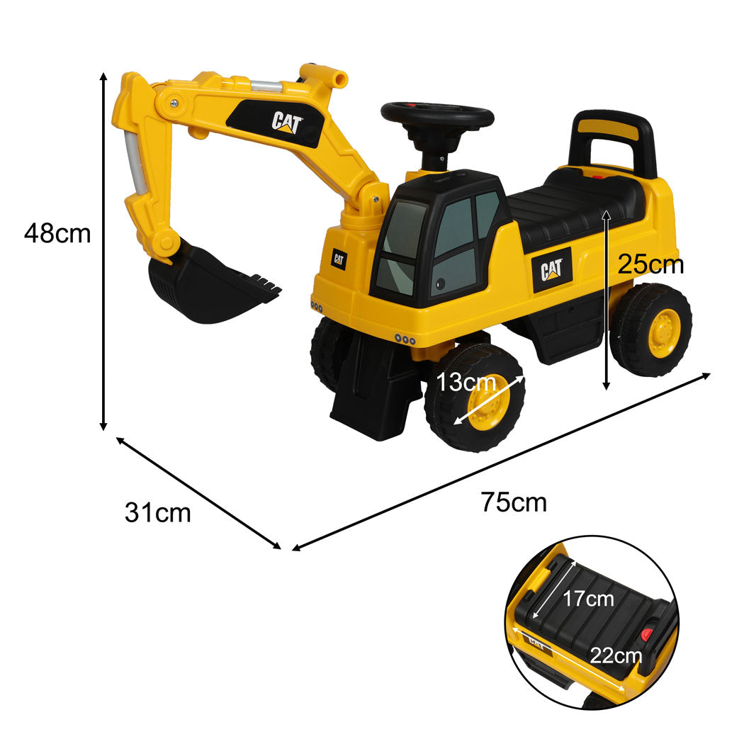 Kids ride on excavator-2006732871162793986