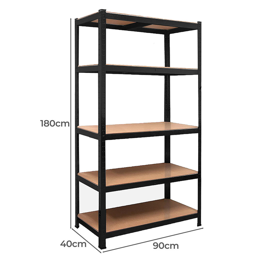 Traderight Warehouse Shelving Garage 1.8X0.9X0.4M Large-2006733168346009602