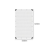 Manan Tarp Tarpaulin 200GSM Camping 3.65mx6.1m - Front View