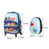 BoPeep 16''13'' 2PCS Kids Luggage Set Travel - Front View