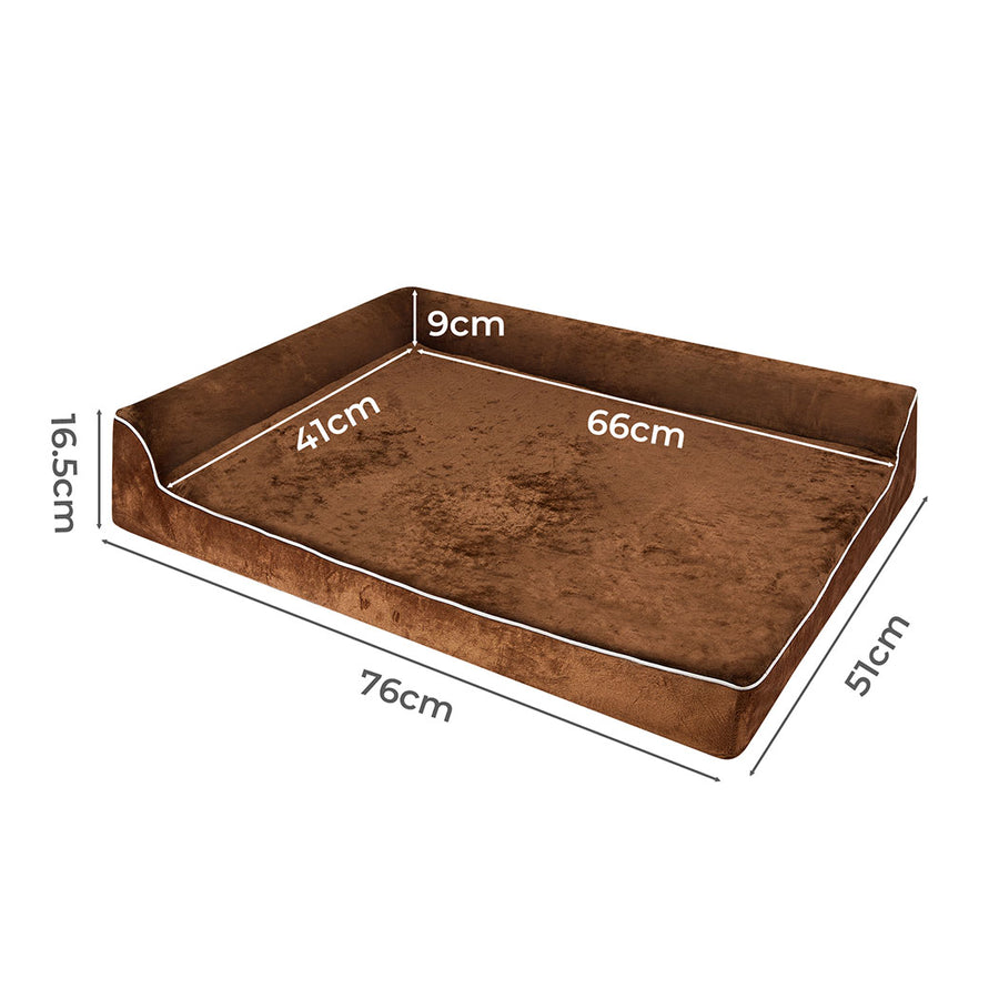 Pawz Orthopedic Dog Bed M Coffee-2018816734353559554