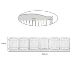 PaWz 6 Panels Pet Dog Playpen Puppy White-2006732992130715650
