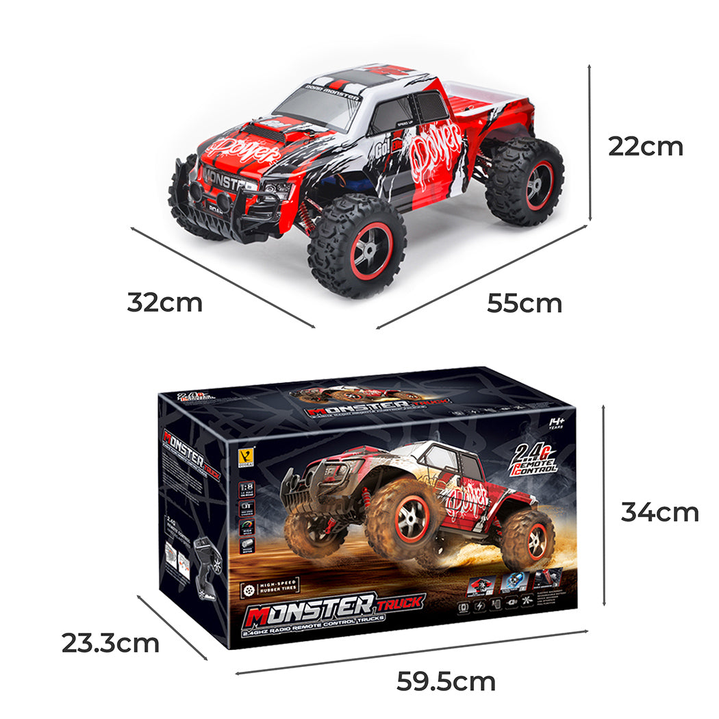 Centra RC Car 1:8 4WD Off-Road Racing Red-2018816856328114178