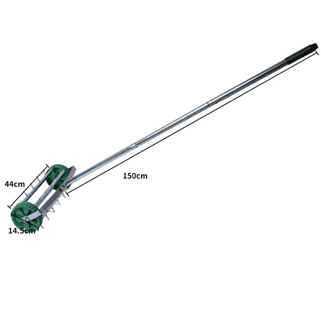 Lawn Aerator Roller Scarifier Rolling-2006733178244567042