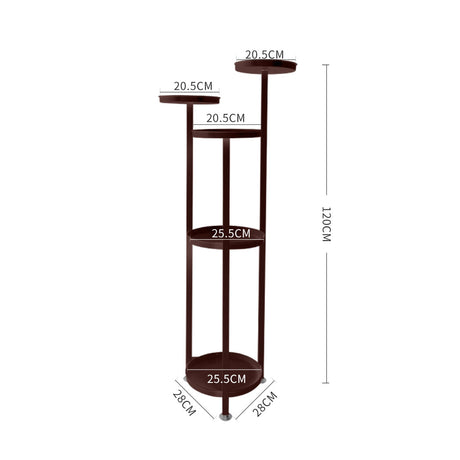 Levede Plant Stand Outdoor Indoor Flower Bronze Large-2006732929128075266