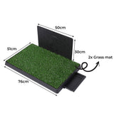PaWz Indoor Dog Pet Grass Potty Training L - Front View