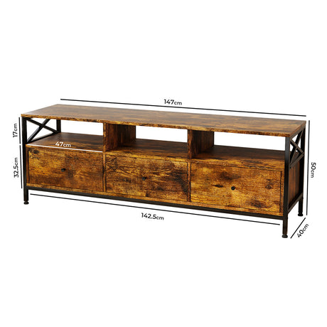 Levede TV Stand Cabinet Entertainment TV Unit 147cm-2018816817488859138