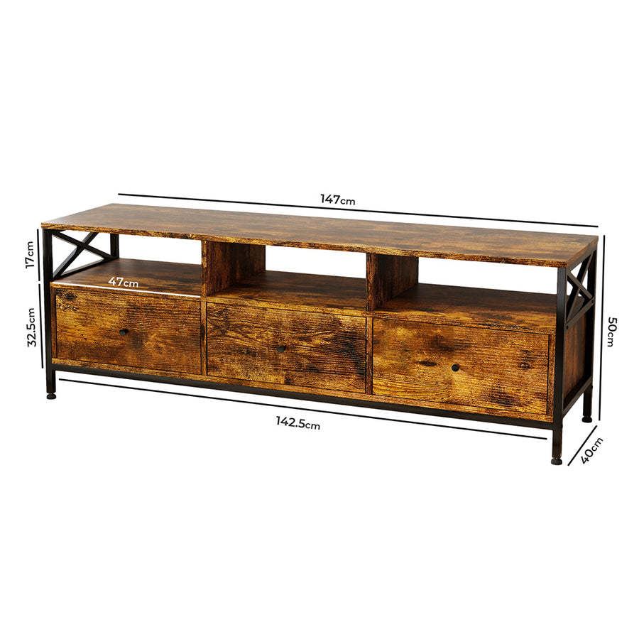Levede TV Stand Cabinet Entertainment TV Unit 147cm-2018816817488859138