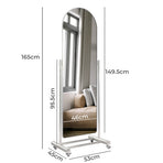 Yezi 165CM Movable Arch Full Length Mirror-2006732867115290626