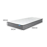 Dreamz Spring Mattress Pocket Bed Top Single-2006733092101951490