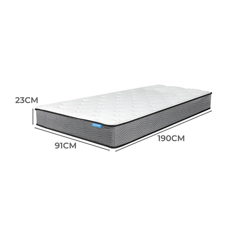 Dreamz Spring Mattress Pocket Bed Top Single-2006733092101951490