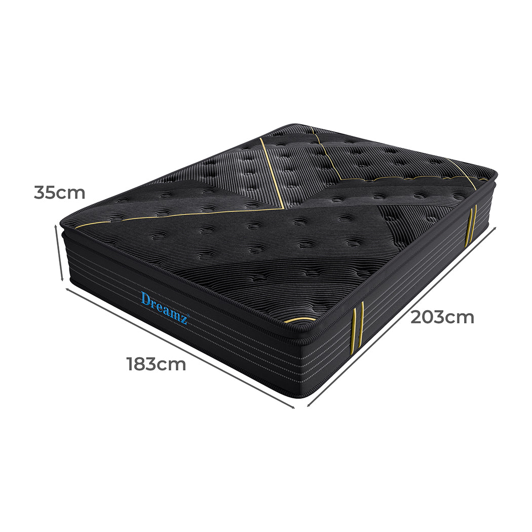 Dreamz Spring Mattress Bamboo Euro Top King-2006733093628678146