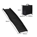 PaWz Dog Ramp Pet Car Suv Travel Stair - Front View