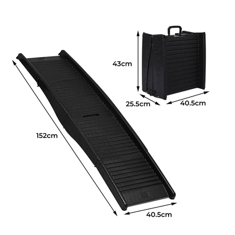 PaWz Dog Ramp Pet Car Suv Travel Stair-1954802531456651266