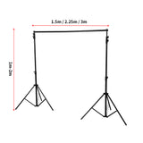 Pro.Studio Backdrop Stand Screen Photo 2X3 - Front View