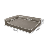 Pawz Orthopedic Dog Bed XXL Coffee-2006732881451421698