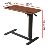 Levede Standing Desk Height Adjustable Brown - Front View