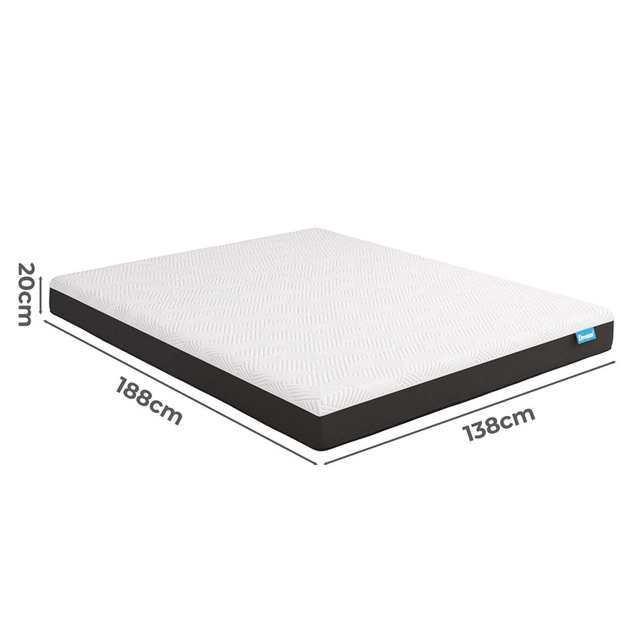 Dreamz Mattress Gel Memory Breathable Double-2006732829710487554