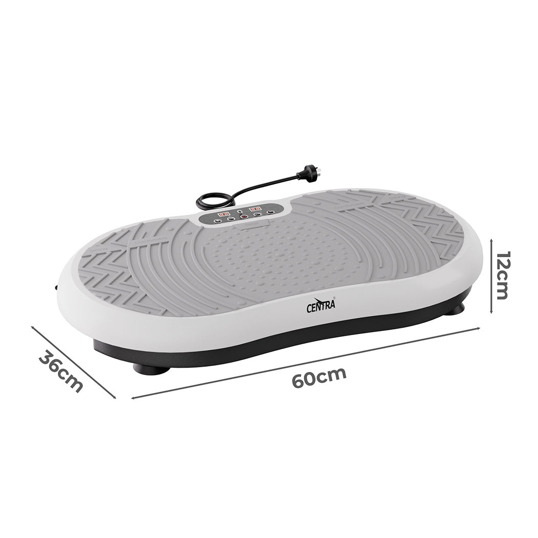 Centra Vibration Plate Train Exercise Machine White-2006732711808602114