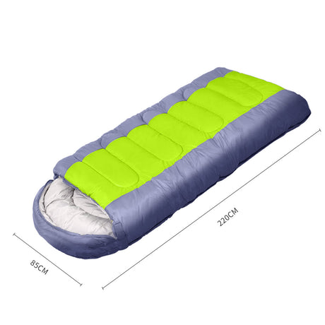 Mountview Sleeping Bag Outdoor Camping Grey-1954802650184814594
