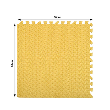 Bopeep EVA Foam Kids Play Mat Floor Yellow-2018816676358918146