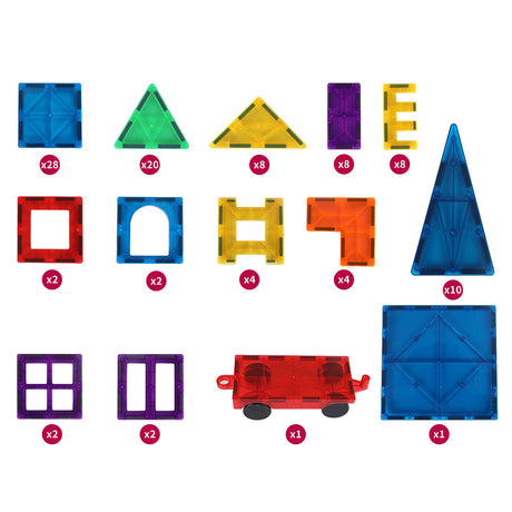 BoPeep Kids Magnetic Tiles Blocks Building-2006733204312166402