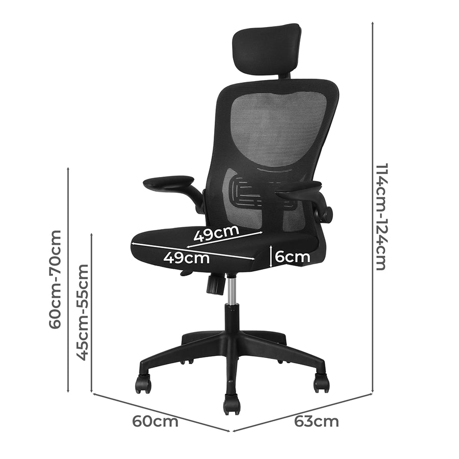Levede Office Mesh Chair Gaming Executive-2018816875827433474