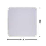 EMITTO 3-Colour Ultra-Thin 5CM LED Ceiling 54W White - Front View