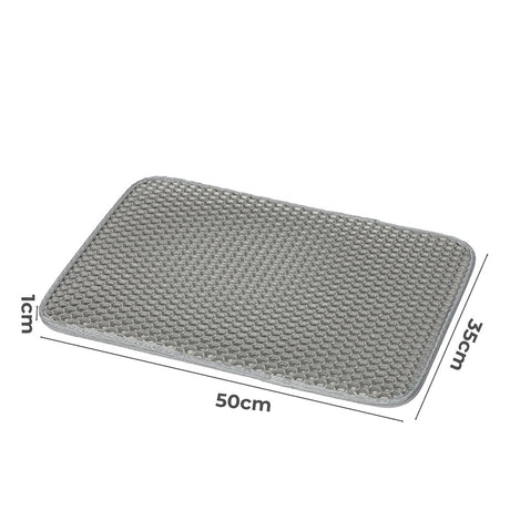 Pawz Cat Litter Mat Large Litter Box Pet Trapping Sifting Mats Waterproof Tray-2006732767257300994